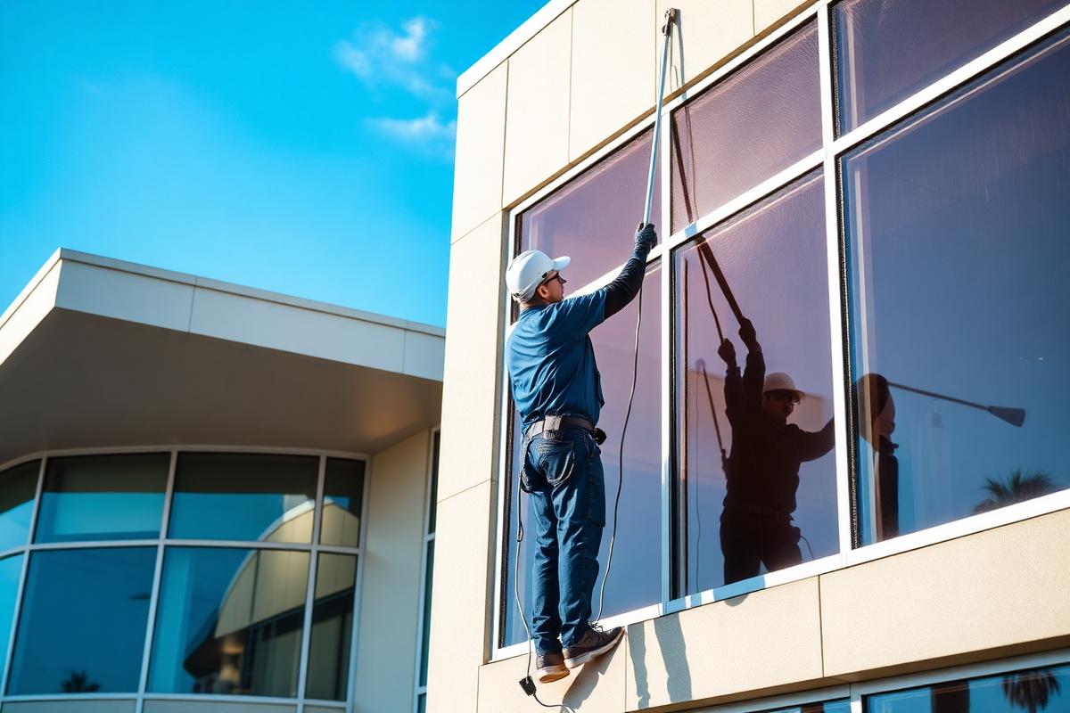 Window and Glass Cleaning by Burz Facility Services in Montgomery, Alabama